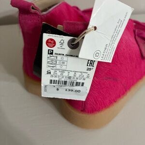 Zara Pink Kids Boots